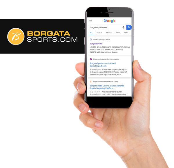 Borgata Google Search Results