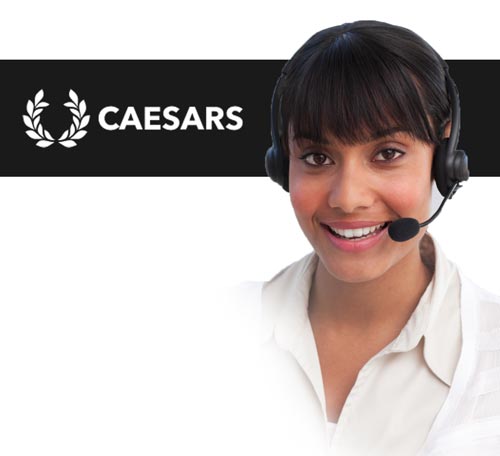 Caesars customer support