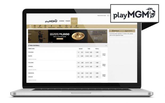 playMGM homepage